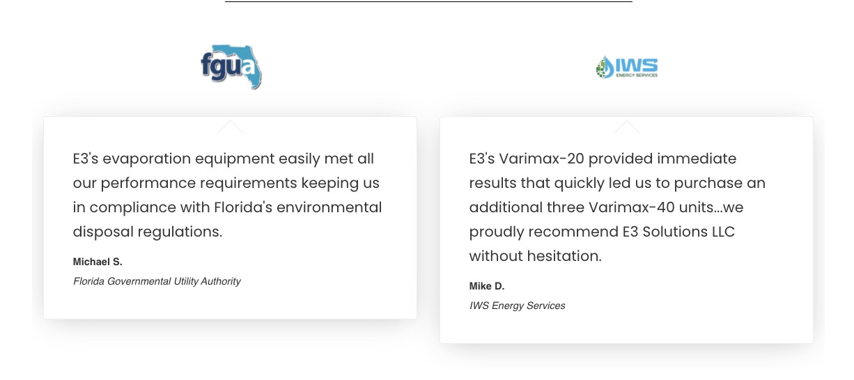 wastewater evaporators testimonials wastewater evaporators testimonials